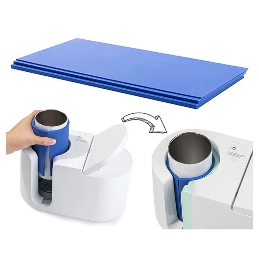 3 Pcs Silicone Wraps for Sublimation Tumblers Mugs NEW In  Box!